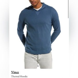 Brand new VINCE thermo hoodie . Org $165